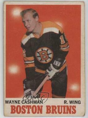 Wayne Cashman #7 Hockey Cards 1970 O-Pee-Chee