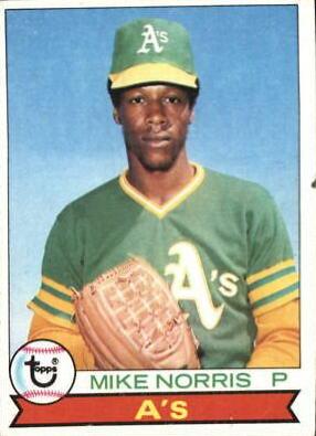 Mike Norris #191 Baseball Cards 1979 Topps
