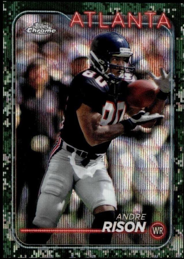 Andre Rison [Camo Wave Refractor] #3