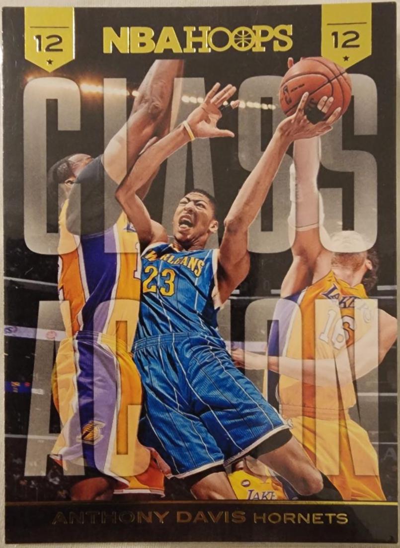 Anthony davis #2 Basketball Cards 2014 Panini Hoops