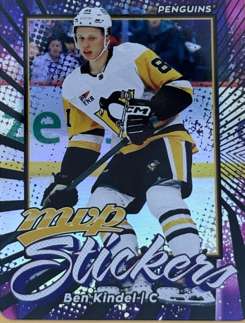 Ben Kindel #MVP-94 2026-27 Upper Deck MVP Hockey Stickers