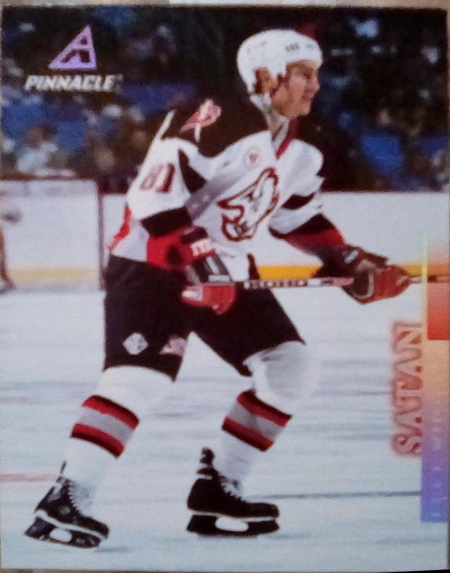 Miroslav Satan #135 Hockey Cards 1997 Pinnacle