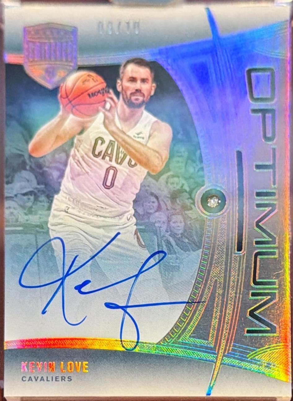 Kevin Love #9 2024-25 Panini Eminence Basketball Optimum Diamond Autographs