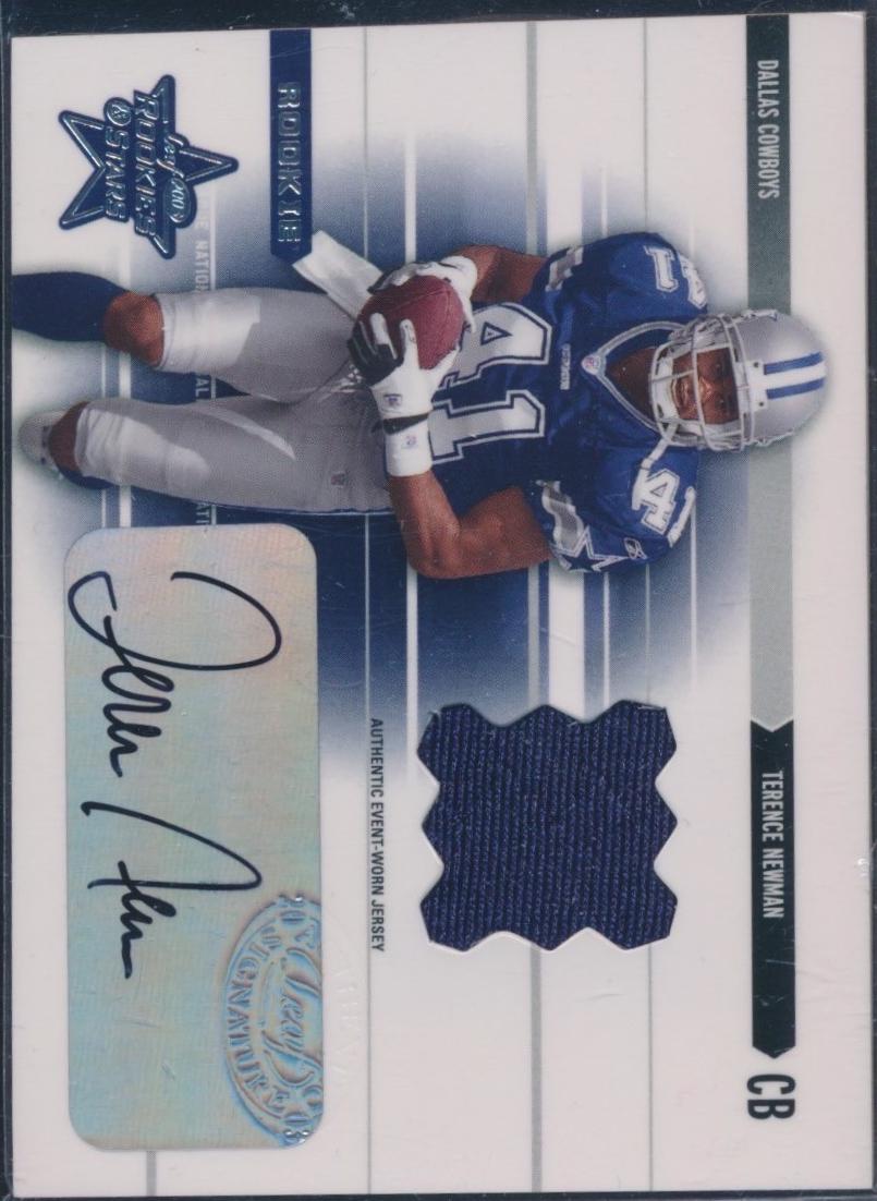 Terence Newman #279 2003 Leaf Rookies & Stars Football