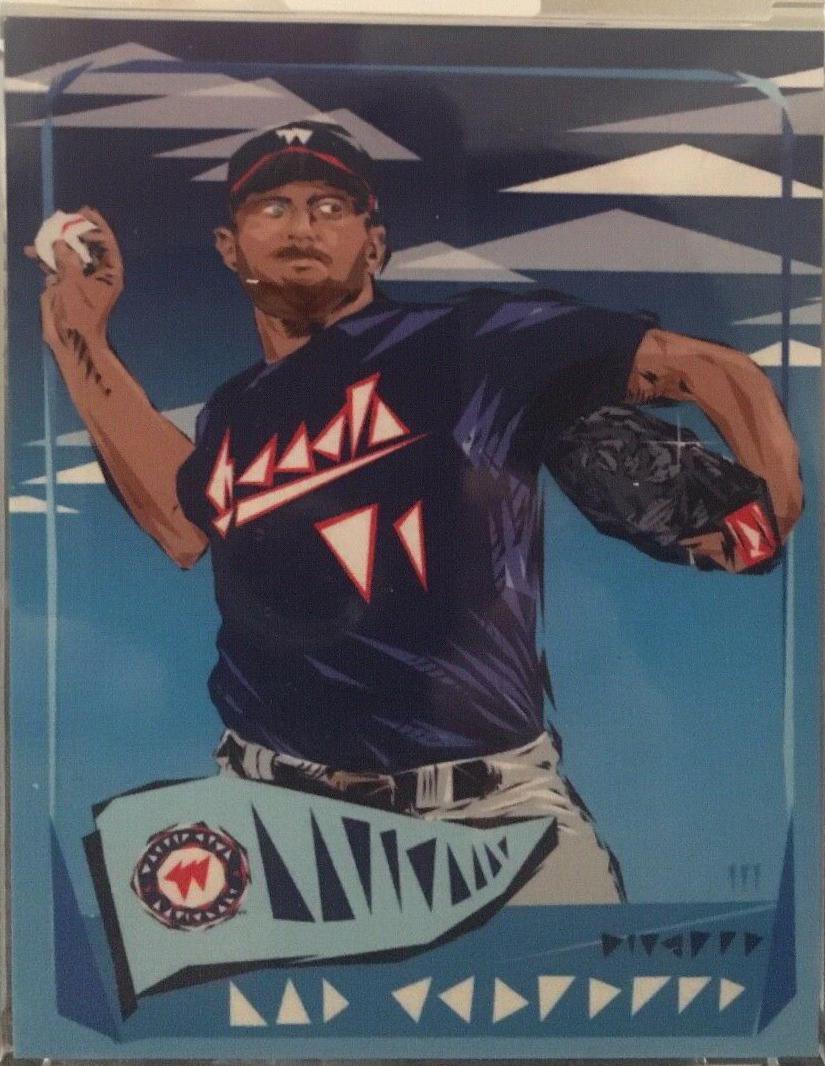 Max Scherzer #845 2021 Topps Project 70 Baseball