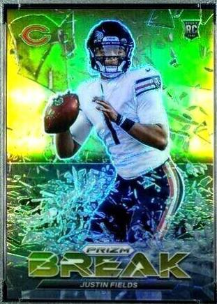 Justin Fields [Gold Prizm] #PB-8