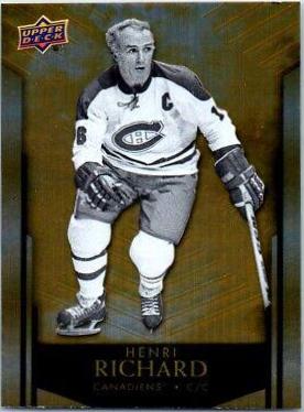 Henri Richard #7 Hockey Cards 2023 Upper Deck Tim Hortons Legends