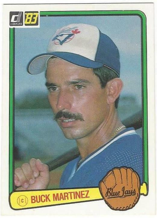 Buck Martinez #178 Baseball Cards 1983 Donruss