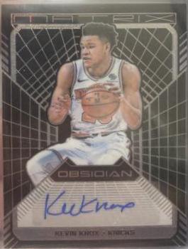 Kevin Knox #MA-KNX 2018-19 Panini Obsidian Basketball Matrix Autographs