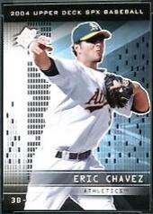 Eric Chavez #28 Baseball Cards 2004 Spx
