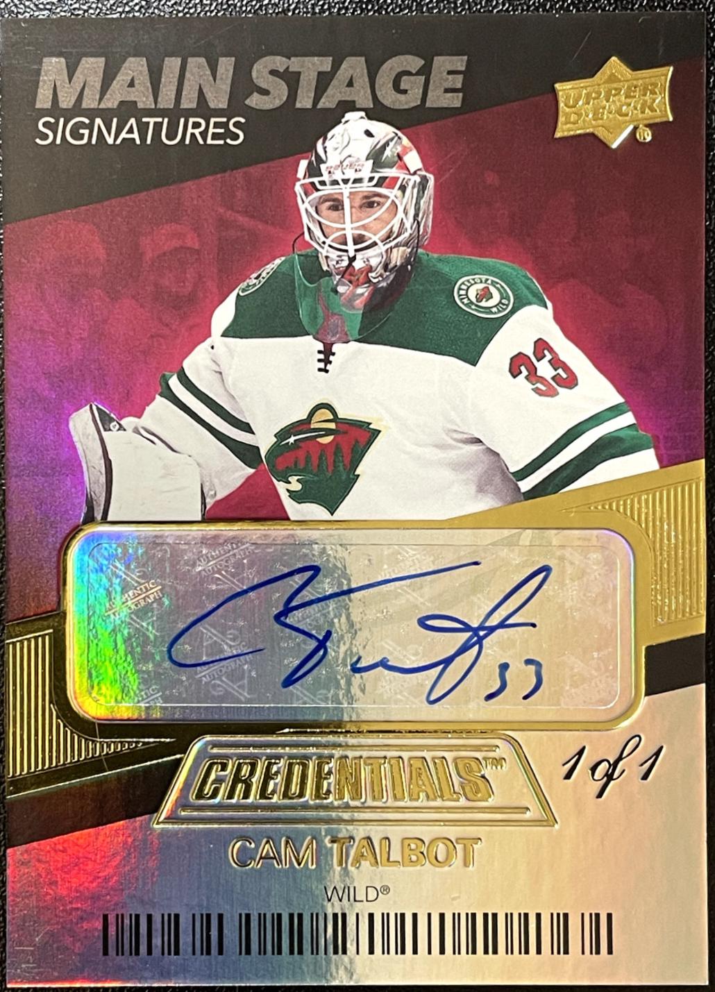 Cam Talbot [Black] #BTS-CT