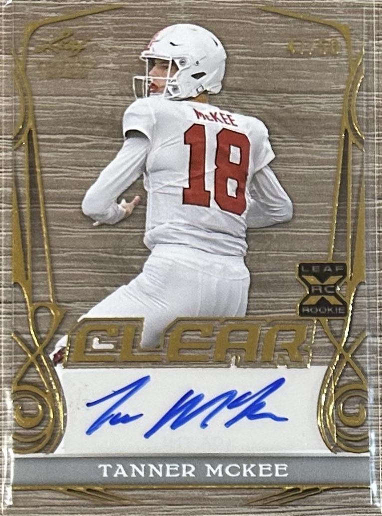 Tanner McKee [Gold] #CA-TM1