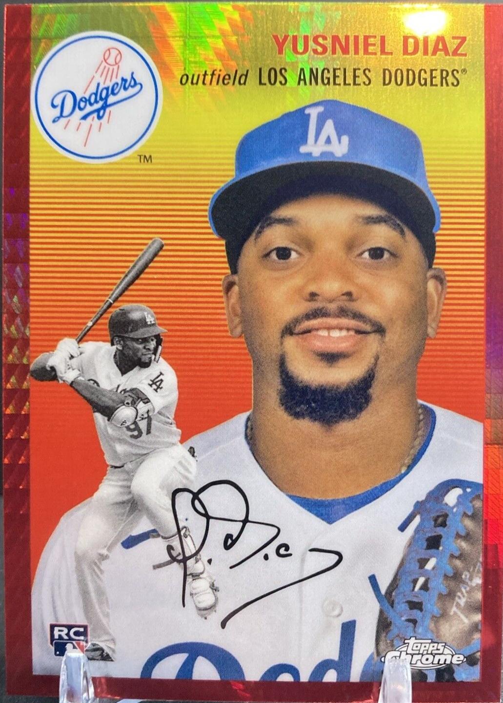 Yusniel Diaz [Red Prism Refractor] #11