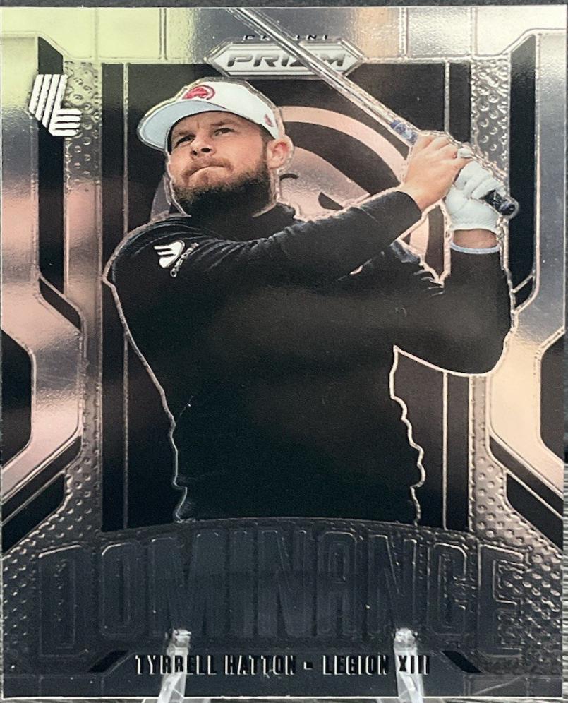 Tyrrell Hatton #10 2025 Panini Prizm LIV Dominance Golf