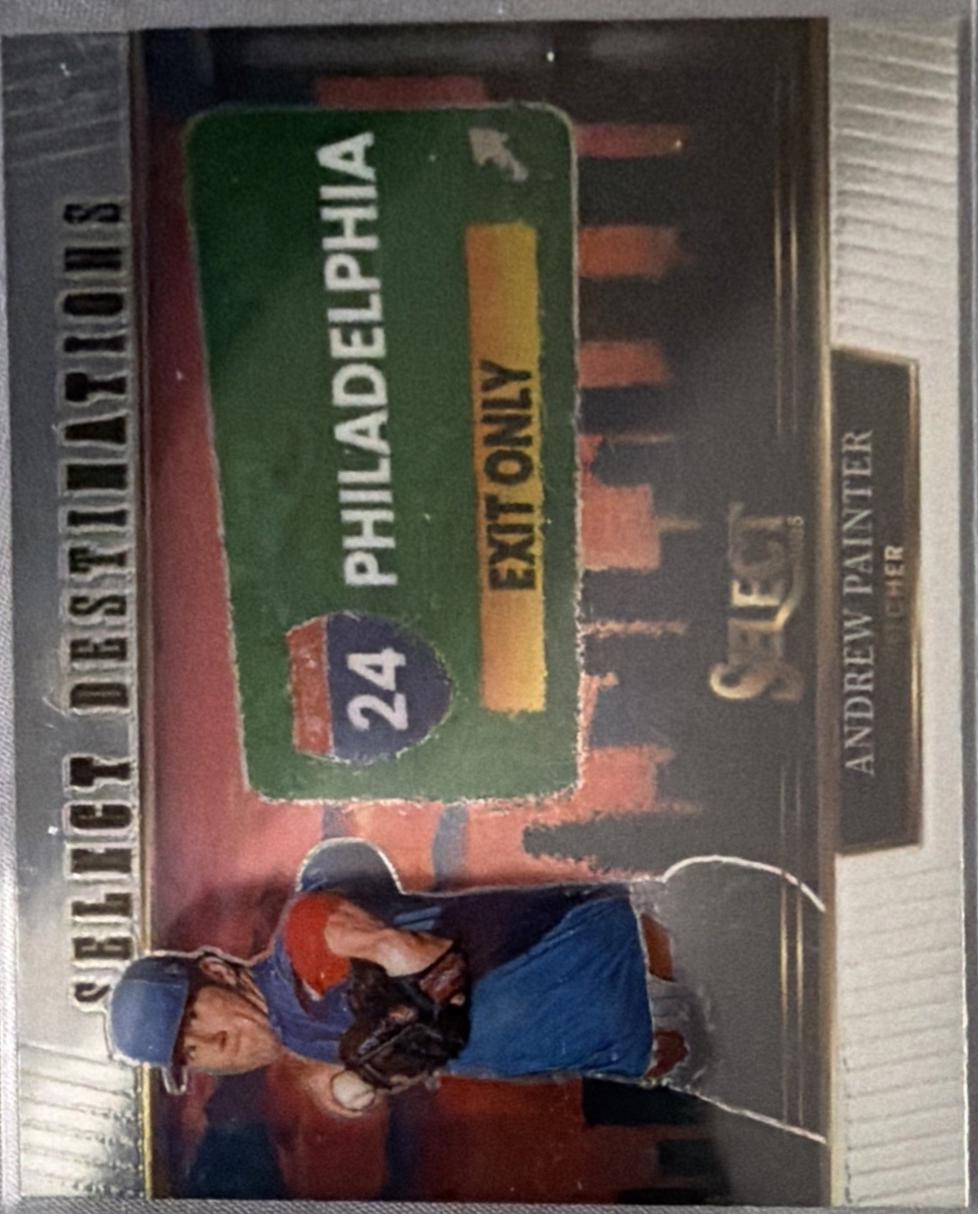 2025 Panini Select Destinations Andrew Painter #17 card