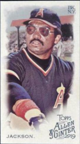 Reggie Jackson [Mini A & G Back] #8
