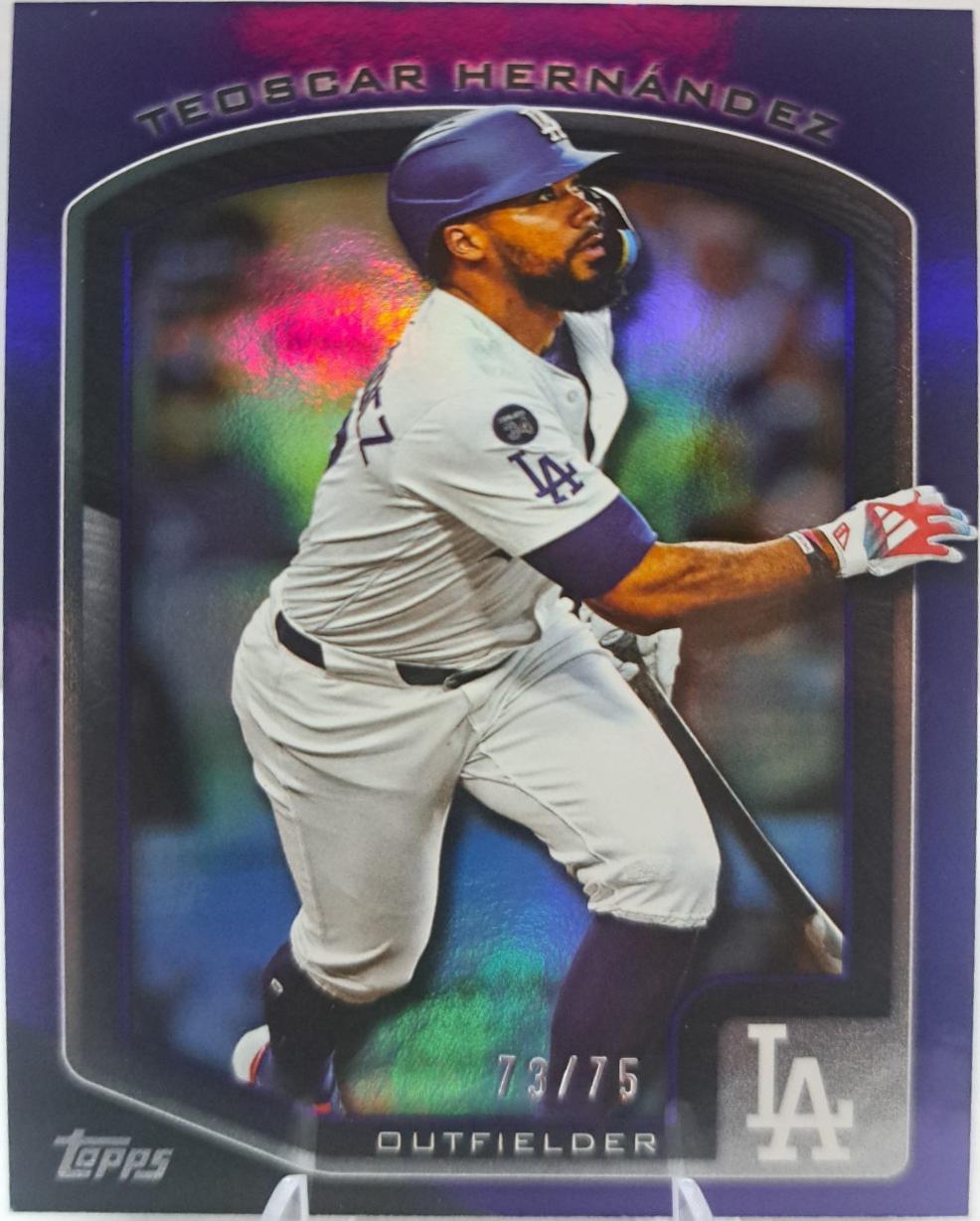 Teoscar Hernandez [Purple Foil] #14
