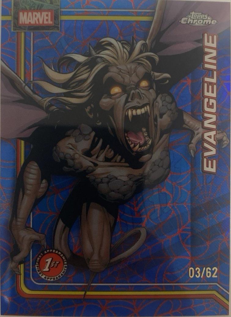 Evangeline Spider-Web Red/Blue Refractor