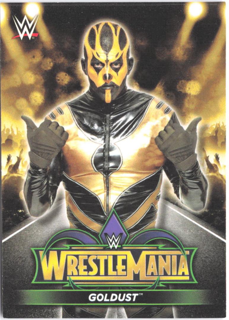 Goldust #R-48 Wrestling Cards 2018 Topps WWE Road To Wrestlemania 34 Roster
