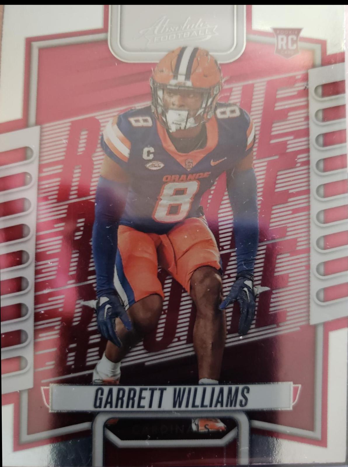 Garrett Williams #179 Football Cards 2023 Panini Absolute