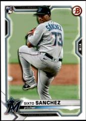 Sixto Sanchez #13 Baseball Cards 2021 Bowman Prices
