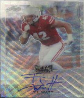 T.J. Watt #BA-TJW Football Cards 2017 Leaf Metal Draft Autographs