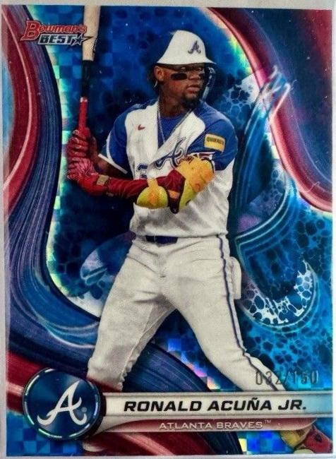 Ronald Acuna Jr. [Blue X-fractor] #5