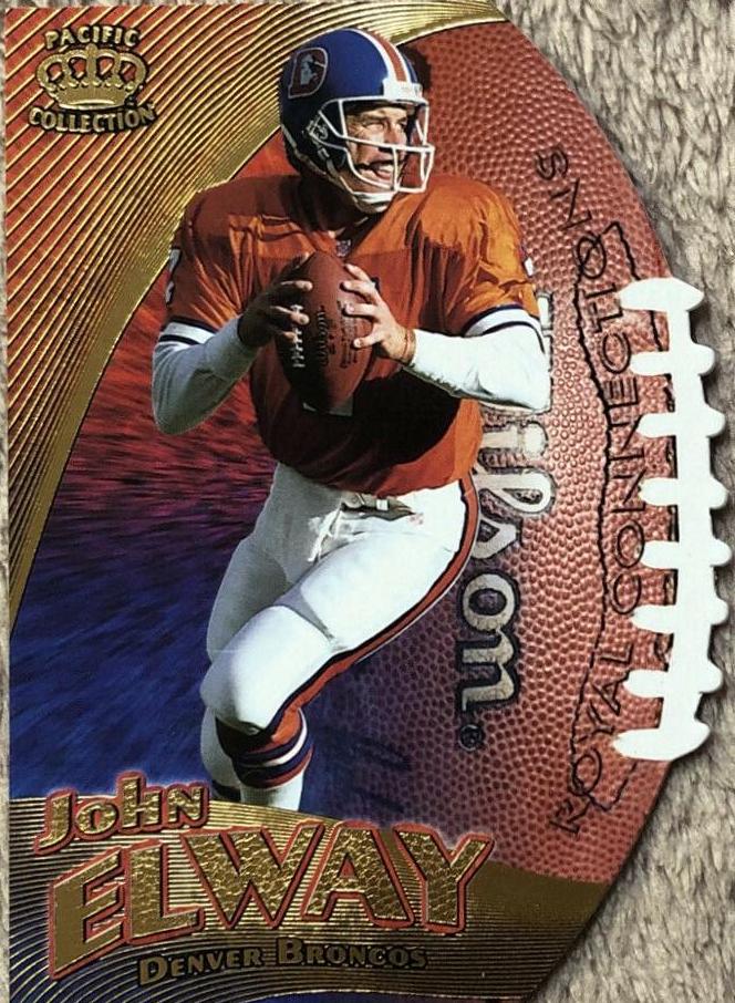 John Elway #6A Football Cards 1997 Pacific Dynagon Royal Connections