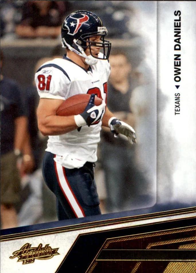 Owen Daniels #40 Football Cards 2010 Panini Absolute Memorabilia