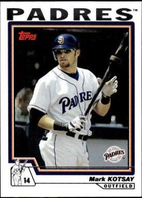 Mark Kotsay #3 Baseball Cards 2004 Topps