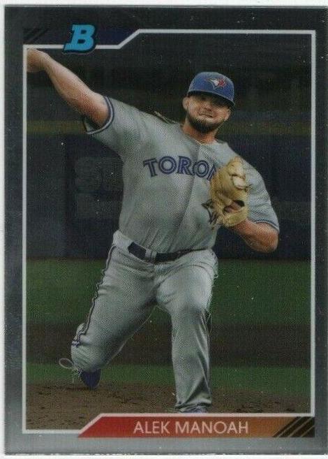 Alek Manoah #AM Baseball Cards 2020 Bowman Heritage Chrome Prospects