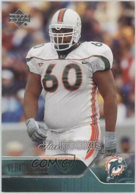 Vernon Carey #252 2004 Upper Deck Football