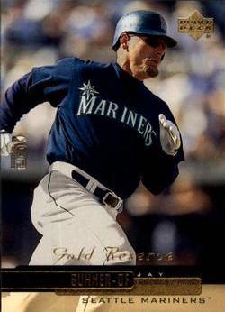 Jay Buhner #45 Baseball Cards 2000 Upper Deck Gold Reserve