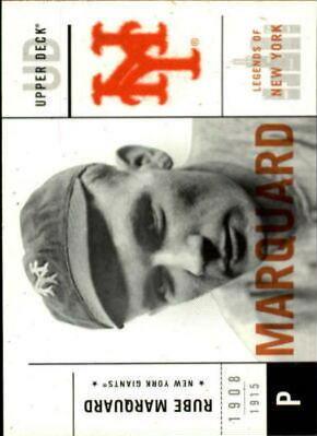 Rube Marquard #30 Baseball Cards 2001 Upper Deck Legends of NY