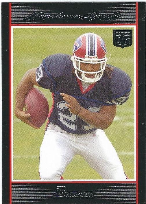 Marshawn Lynch #127 Football Cards 2007 Bowman