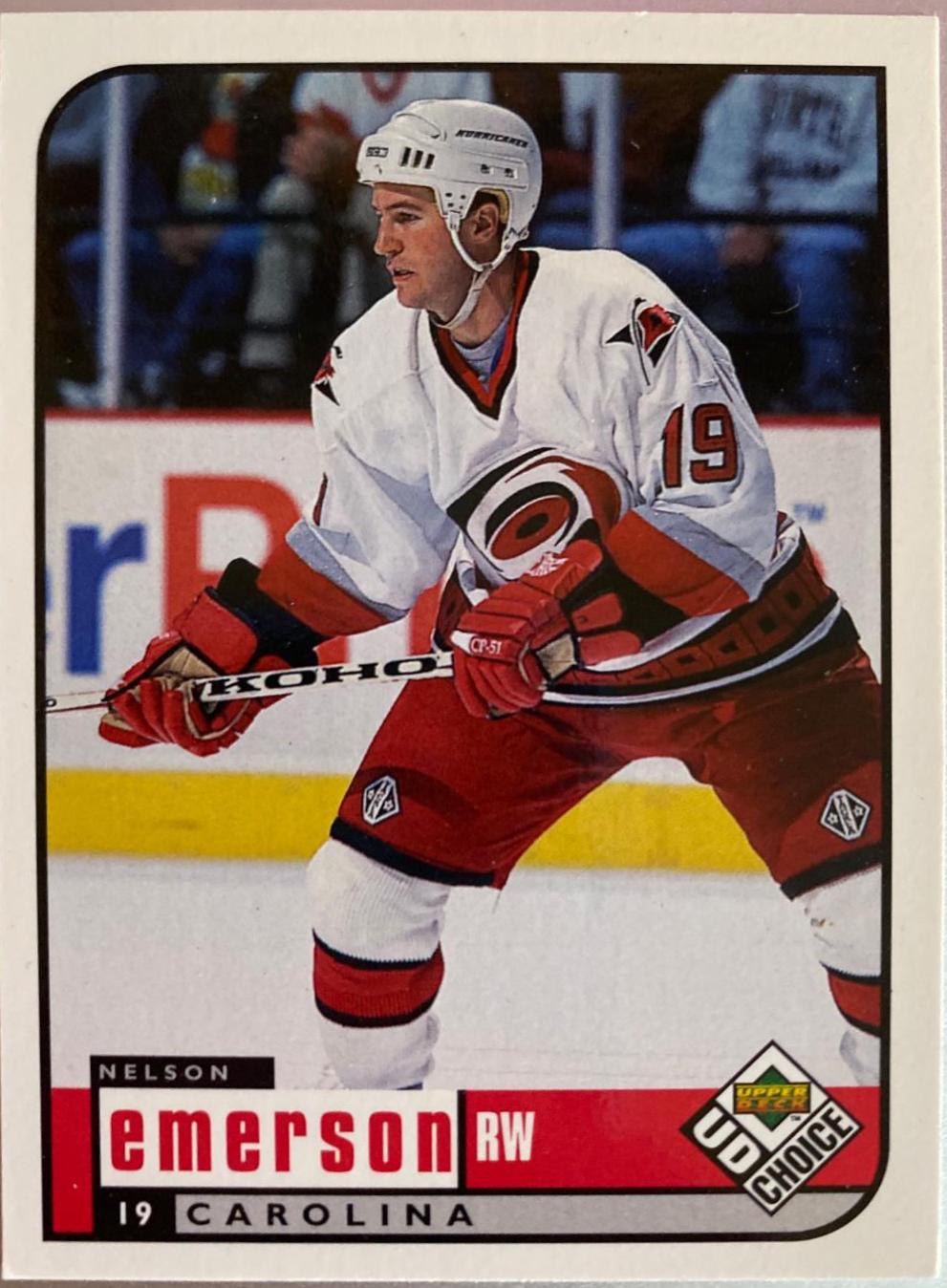 Nelson Emerson #43 Hockey Cards 1998 UD Choice