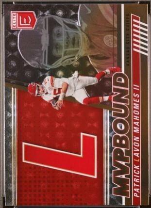 Patrick Mahomes II #MVP-PM8 Football Cards 2023 Panini Donruss Elite MVPBound