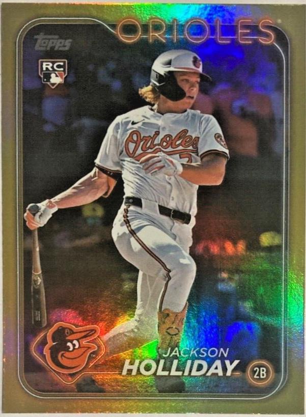 Jackson Holliday [Gold Rainbow Foil] #US50