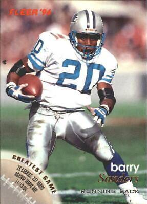 Barry Sanders #47 1996 Fleer Football
