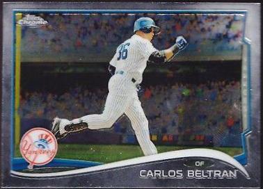 Carlos Beltran #179 Baseball Cards 2014 Topps Chrome