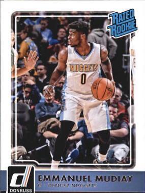 Emmanuel Mudiay #221 Basketball Cards 2015 Panini Donruss