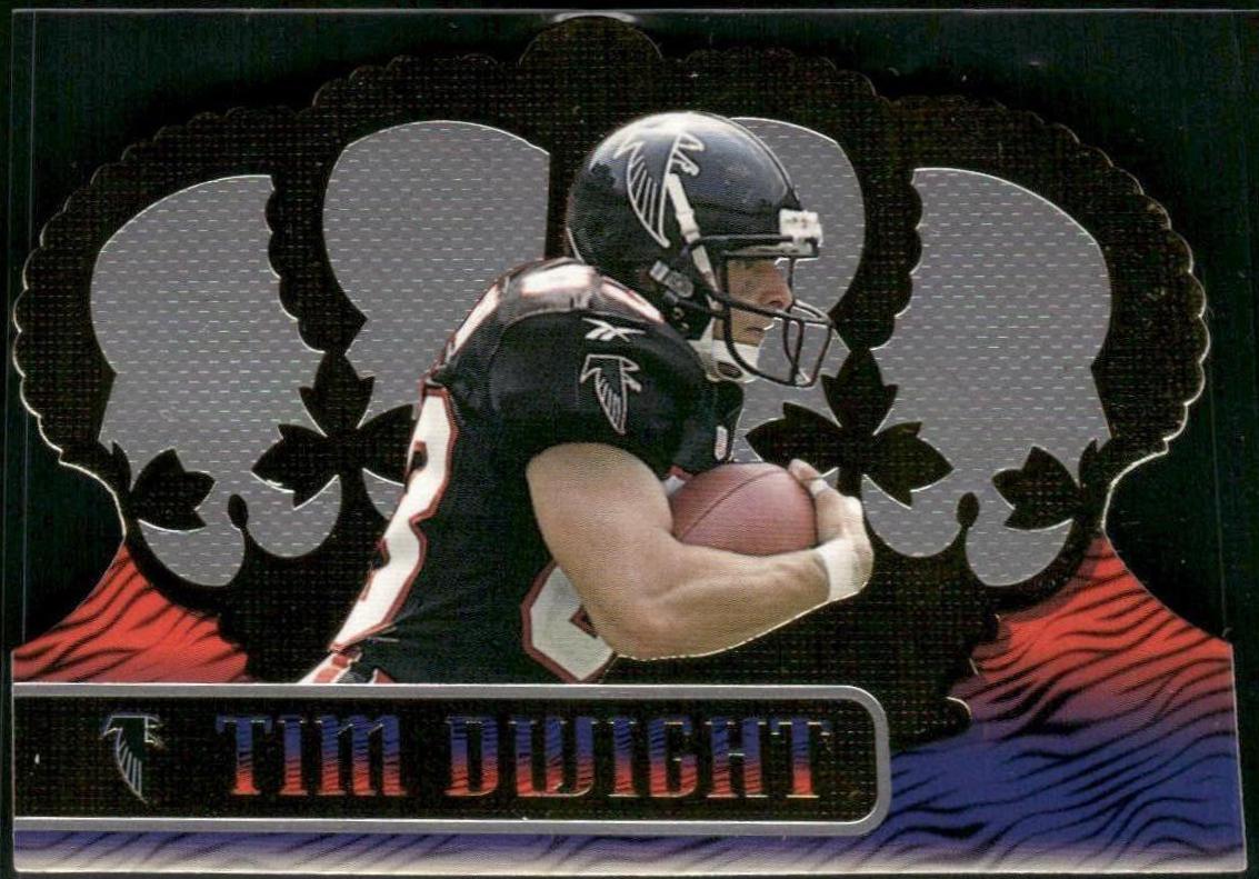 Tim Dwight #8 1999 Pacific Crown Royale Football