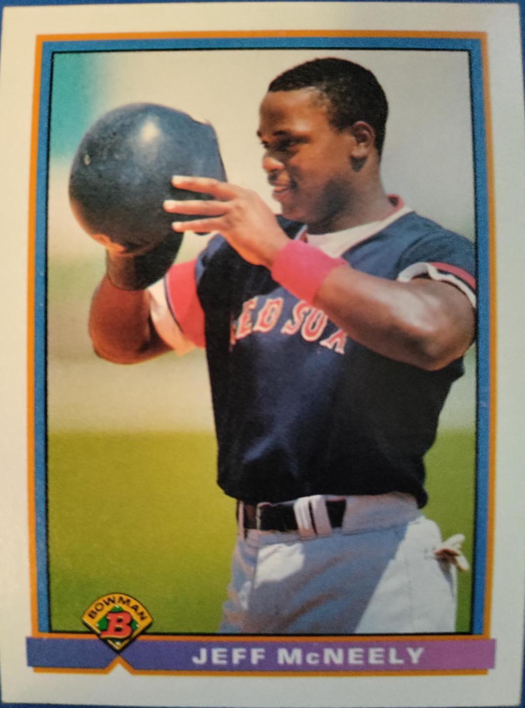 Jeff McNeely #113 Baseball Cards 1991 Bowman
