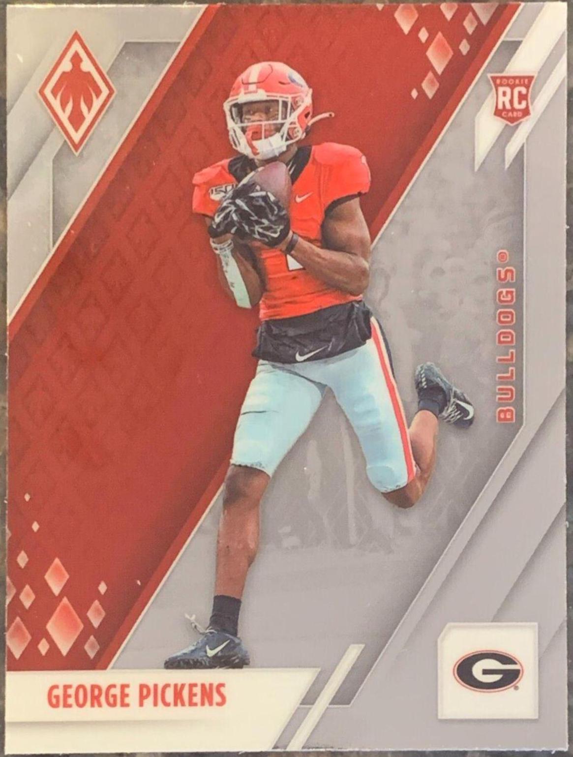 George Pickens #28 Football Cards 2022 Panini Chronicles Draft Picks Phoenix