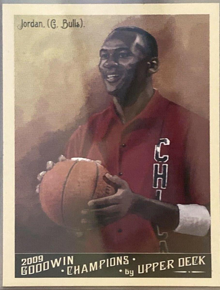Michael Jordan #GCP-8 Basketball Cards 2009 Upper Deck Goodwin Champions Preview