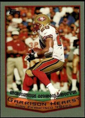 Garrison Hearst #315 Football Cards 1999 Topps