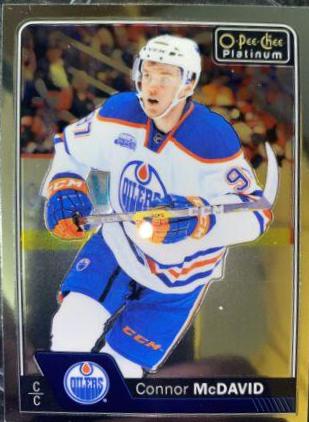 Connor McDavid #1 Hockey Cards 2016 O-Pee-Chee Platinum