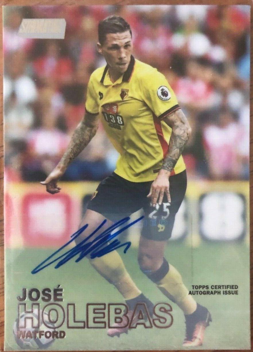 Jose Holebas #87 2016 Stadium Club Premier League