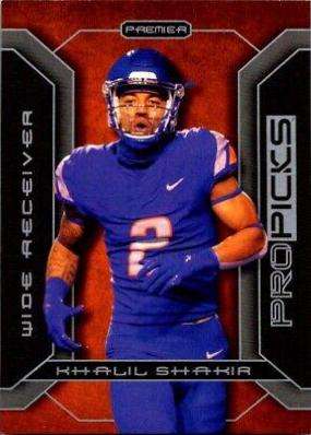Khalil Shakir #PP-12 Football Cards 2022 Pro Picks Premier