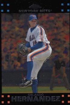 Orlando Hernandez #10 2007 Topps Chrome Baseball